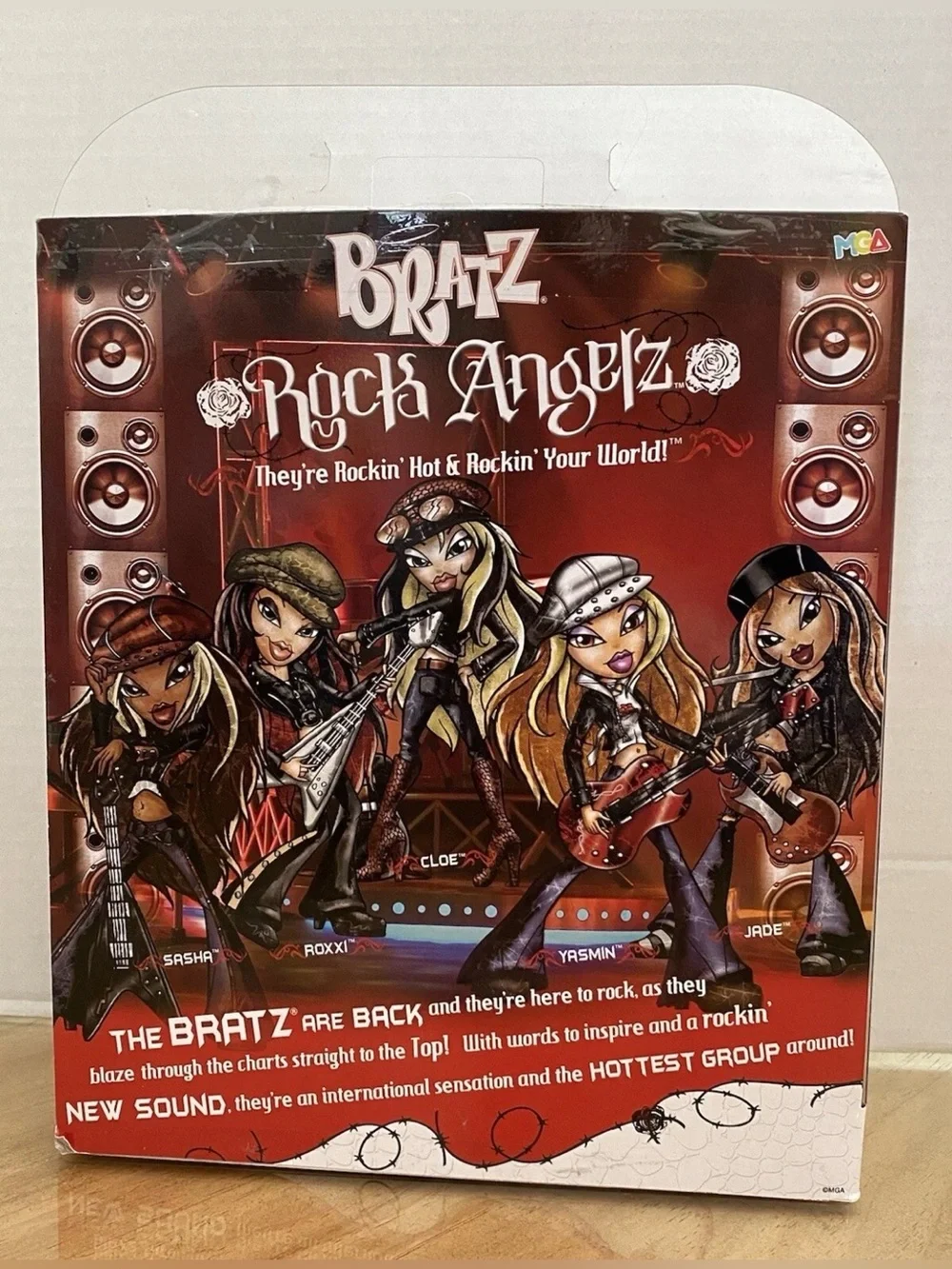 Bratz SASHA Rock Angelz Collectibles 20th Anniversary 2021 Release Open Box